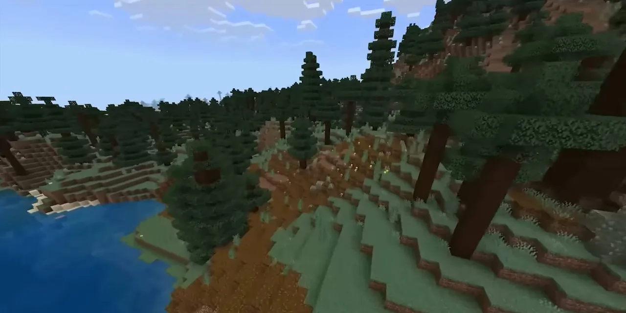 Minecraft: a taiga