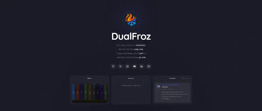 Banner de DualFroz