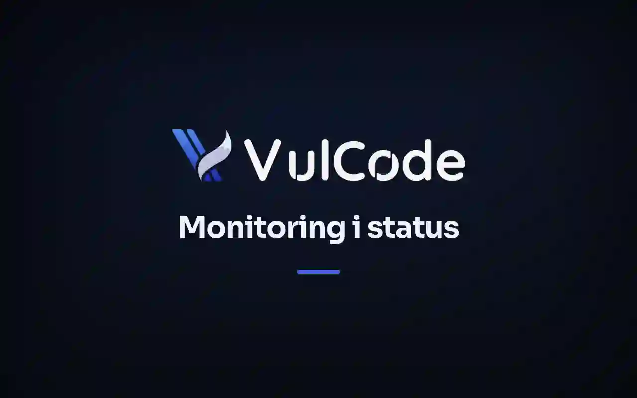 Monitoring i status