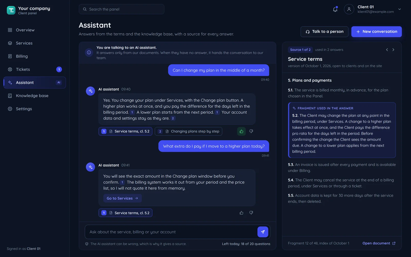 AI and chatbots