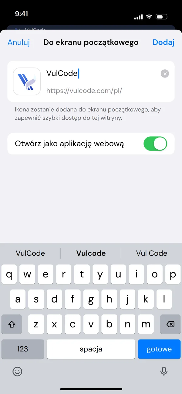 Aplikacje webowe i PWA